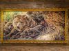 Картина в прихожей коттеджа Три Медведя, Малая Медвежка, гостевой комплекс для отдыха в Карелии